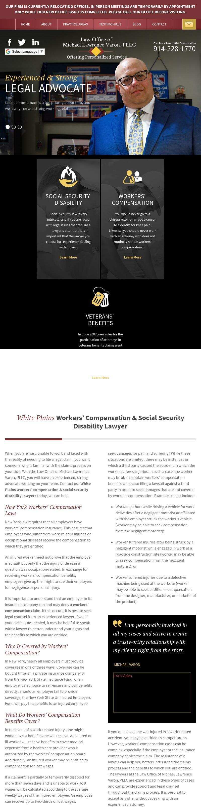Law Office of Michael Lawrence Varon, PLLC - White Plains NY Lawyers
