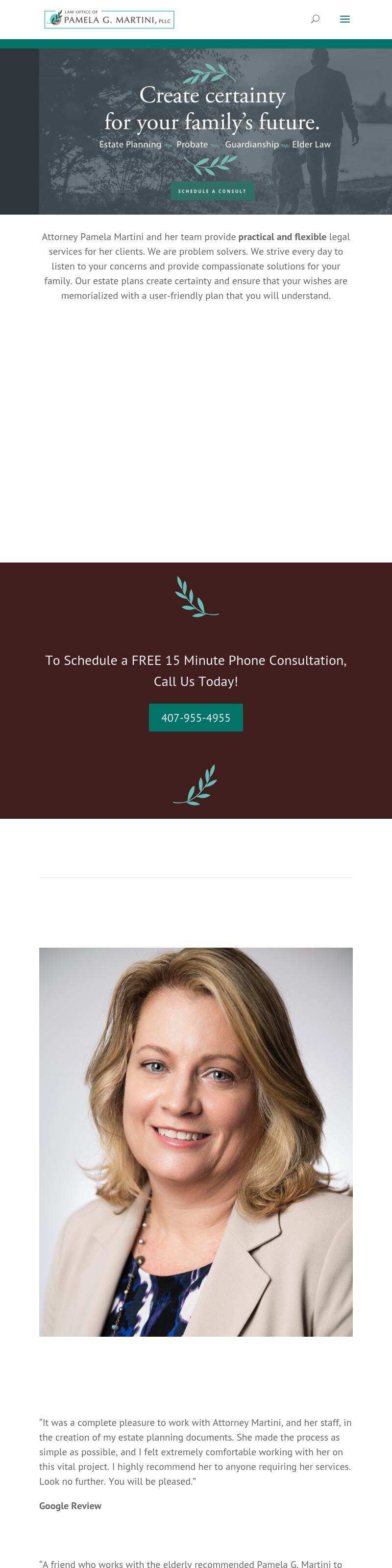 Law Office of Pamela G. Martini, PLLC - Orlando FL Lawyers