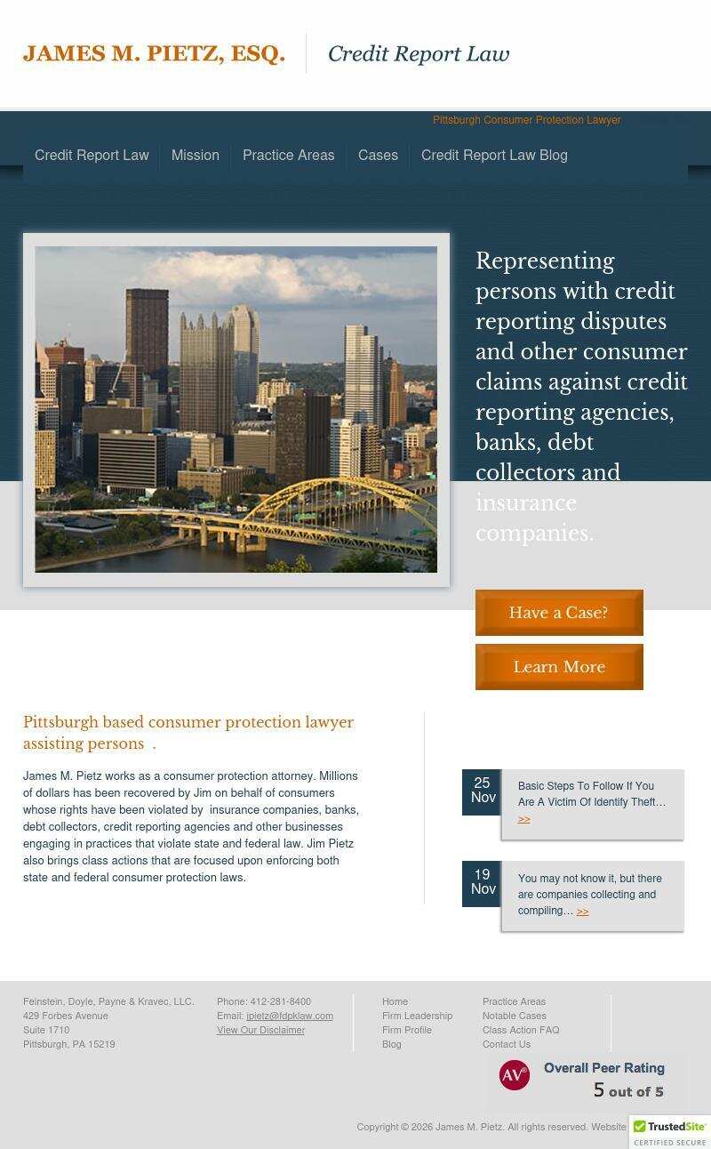 Pietz Law Office - Pittsburgh PA Lawyers