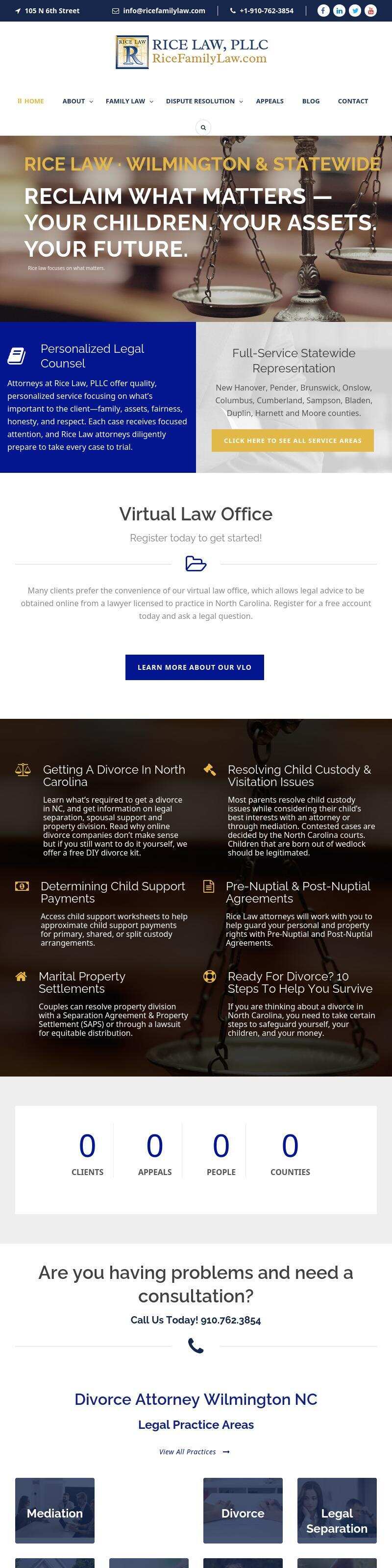 Rice Law PLLC - Wilmington NC Lawyers