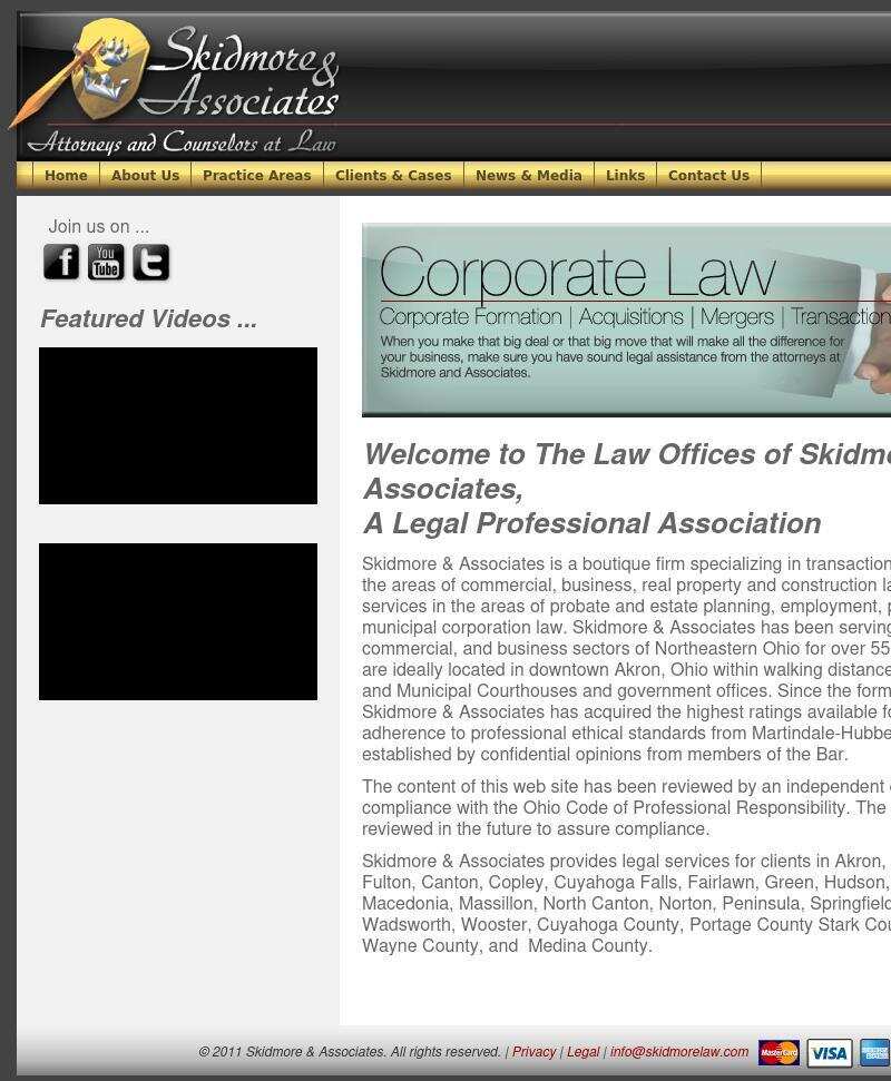 Skidmore & Associates, A Legal Professional Association - Akron OH Lawyers