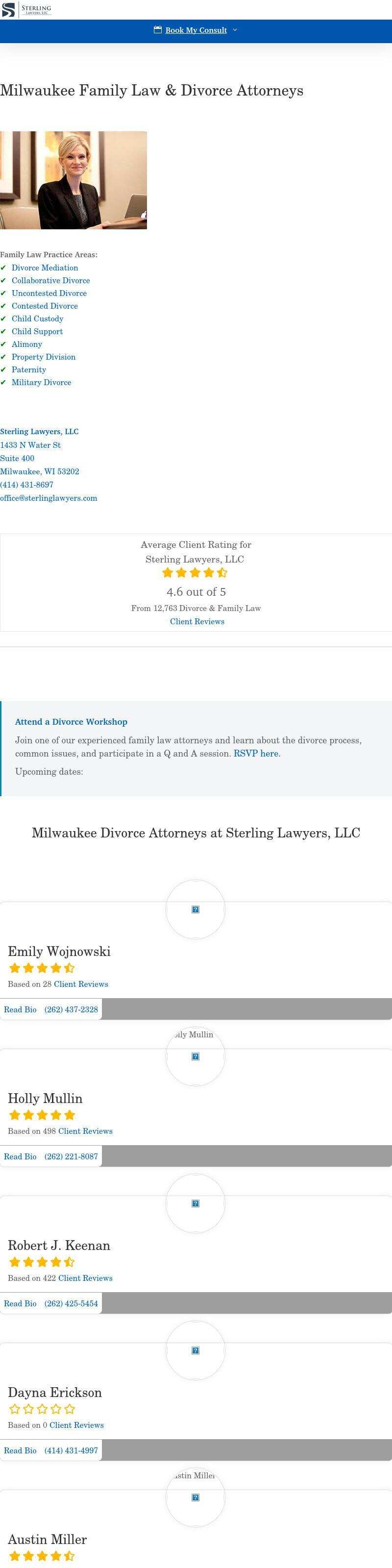 Sterling Law Offices, S.C. - Milwaukee WI Lawyers