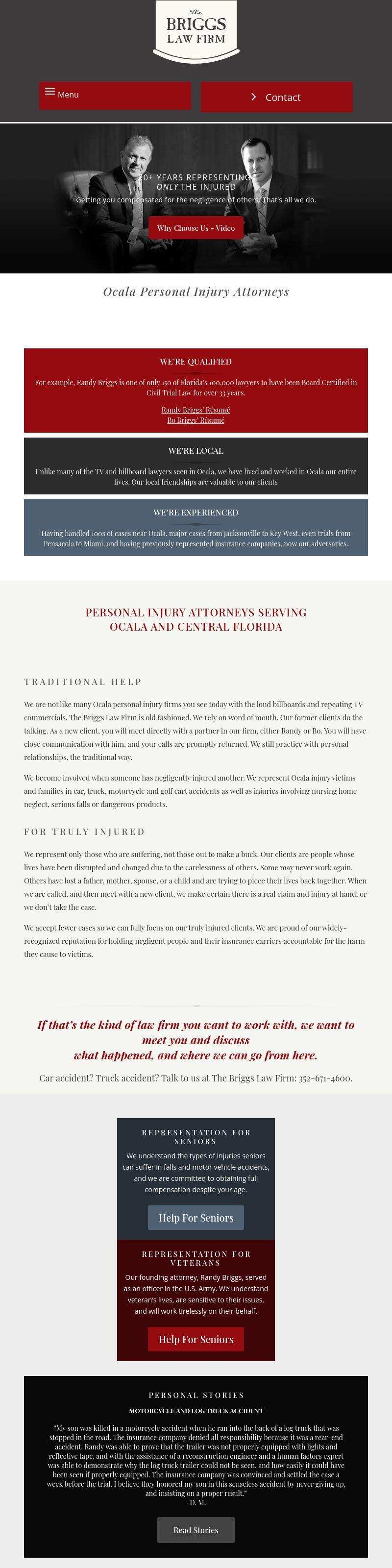 The Briggs Law Firm - Ocala FL Lawyers