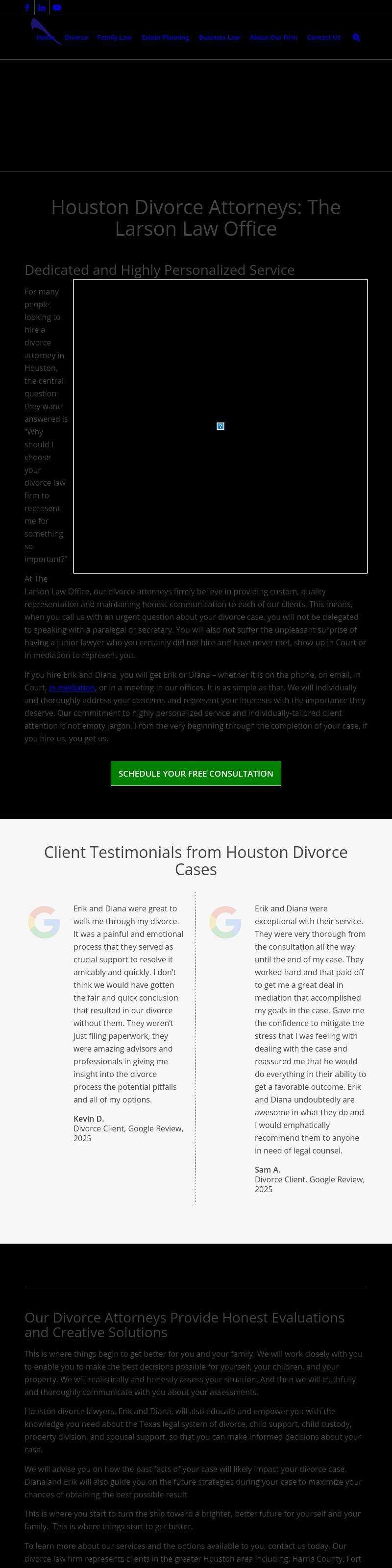 The Larson Law Office PLLC - Houston TX Lawyers
