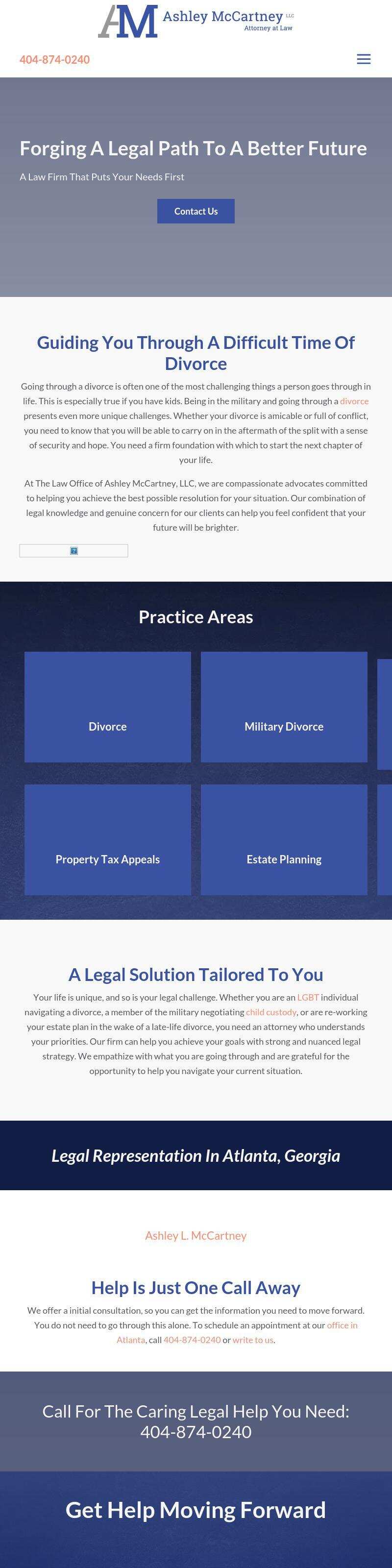 The Law Office of Ashley McCartney, LLC - Atlanta GA Lawyers