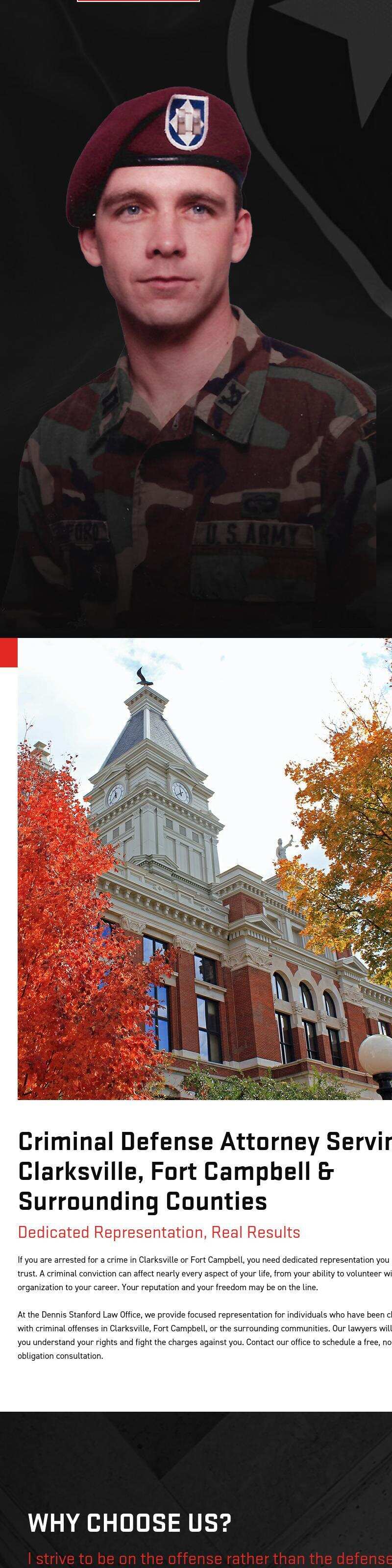 The Law Offices of Dennis W. Stanford - Clarksville TN Lawyers