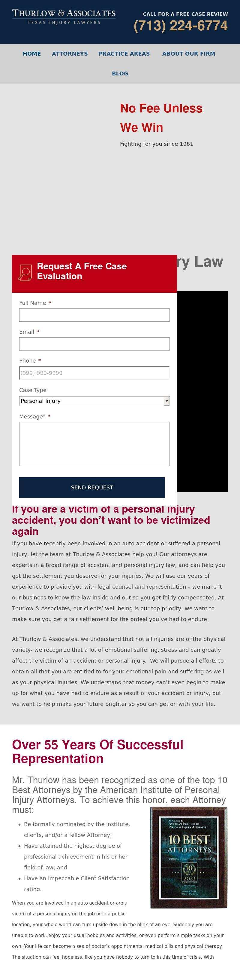 Thurlow & Associates - Houston TX Lawyers